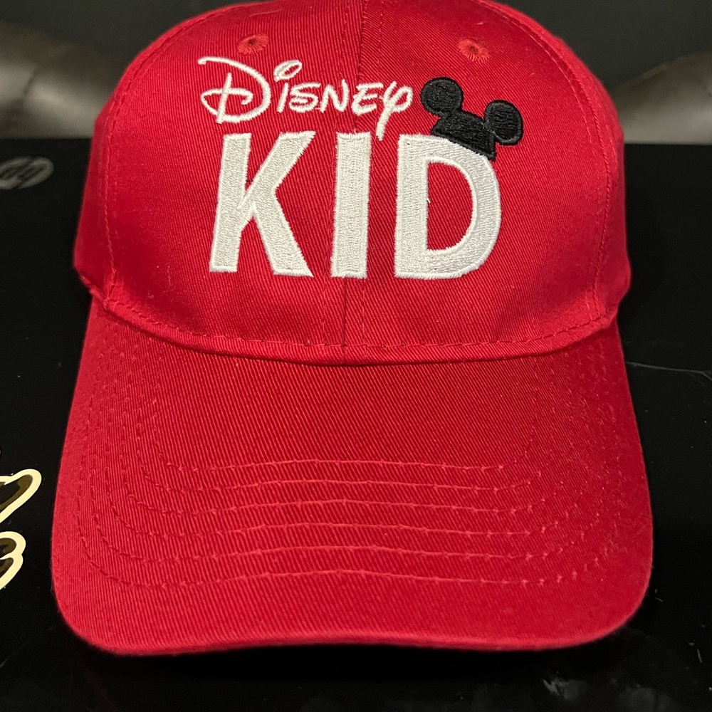 Disney Parks Kid One Size Fits All Baseball Cap Hat NWT Mickey Disney Kid